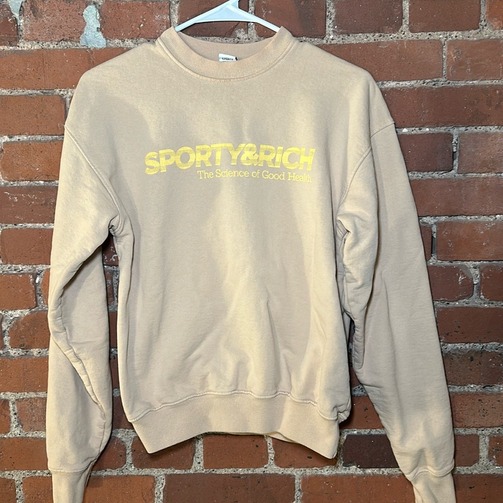 Women’s Sporty and Rich Crewneck Sweatshirt